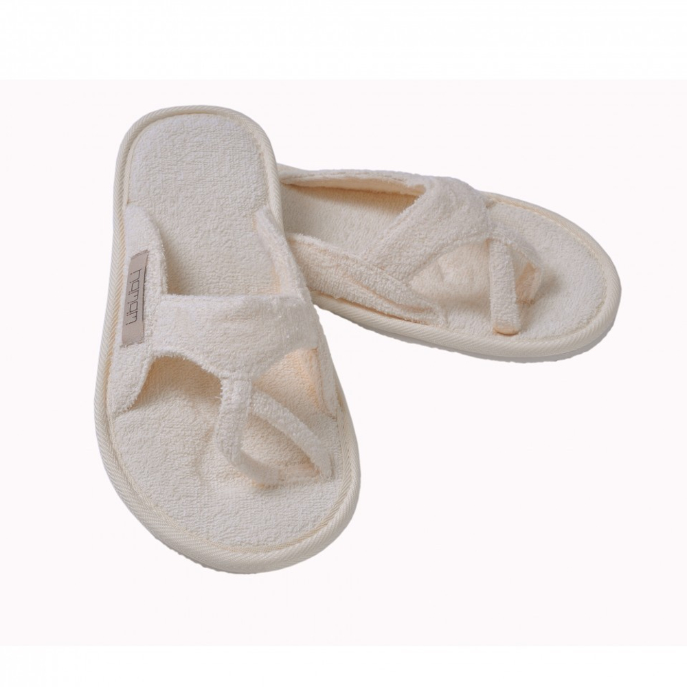 Домашние тапочки Hamam Meyzer слоновая кость Турция
