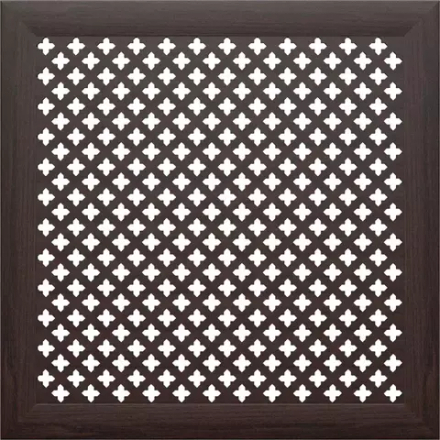 Экран для радиатора Готико, 60*60, Венге