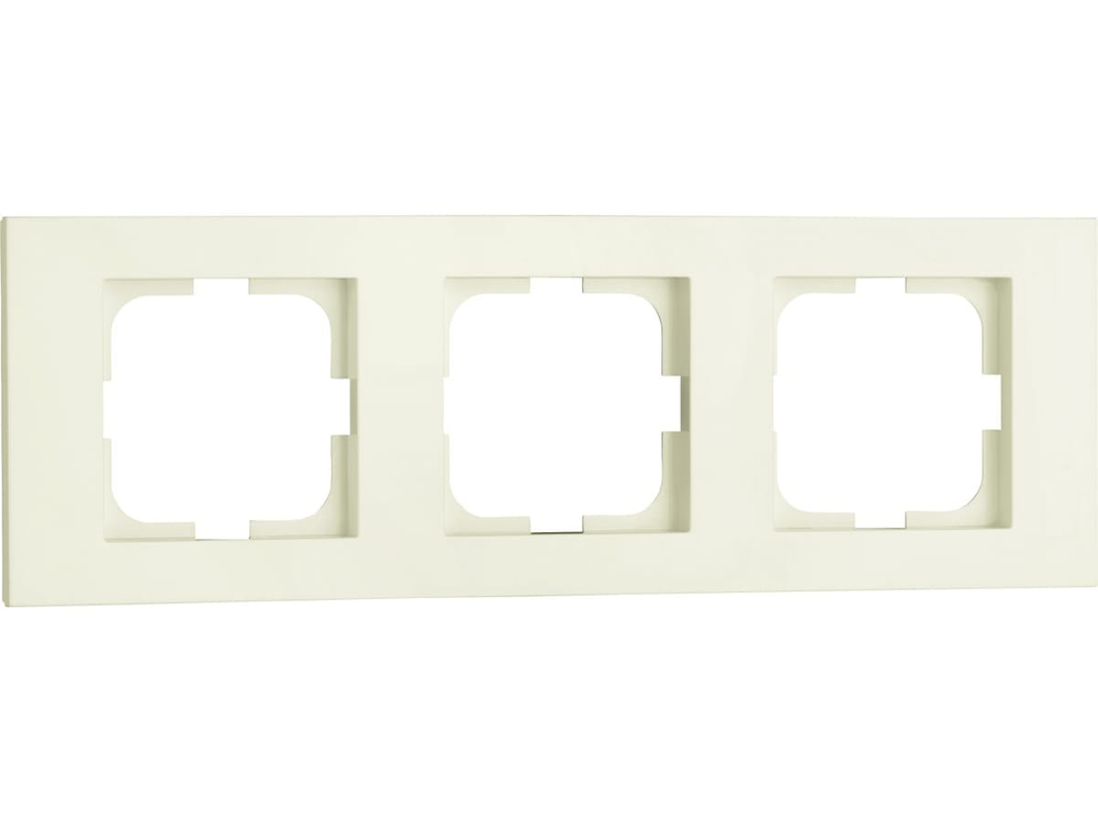 Рамка 3-ая OVIVO GRANO кремовая 400-020000-227
