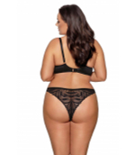 Трусики-бразилиана Yasemin (Размер: XXL) (Цвет: черный)