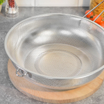 Дуршлаг 31,5см нерж с ручкой на ножках MB 40524