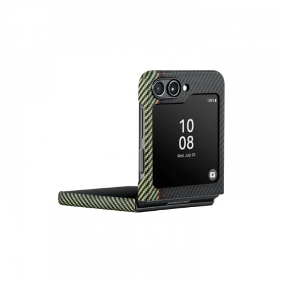 Чехол Pitaka Fusion Weaving MagEZ 3 для Samsung Galaxy Z Flip5, Overture, кевлар (арамид)