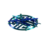 Подставка для дракона и шарнирных фигурок, зеленая с синим, 3D печать