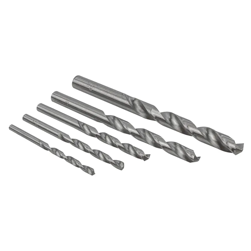 Набор сверл по металлу, 5пр.(4,5,6,8,10мм), в пластиковом футляре RockForce##Rock FORCE RF-DBS05