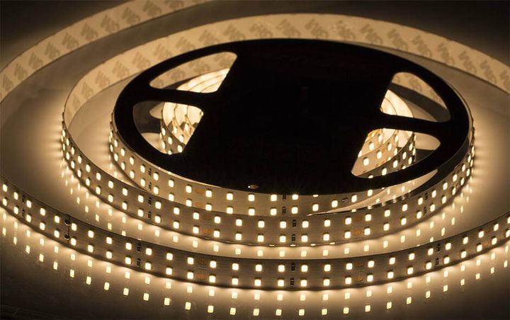 Светодиодная лента Arlight 20W/m 196LED/m 2835SMD теплый белый 5M 020389(B)