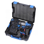 NORDBERG (NE806K-3/4) Гайковерт аккумуляторный, 3/4", 21 В, 1500 Нм, 2 аккумулятора 6 A и зарядное устройство, в кейсе