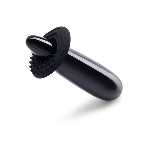 Массажер 17,7см из черного обсидиана Le Wand Crystal Wand LW-034-BO