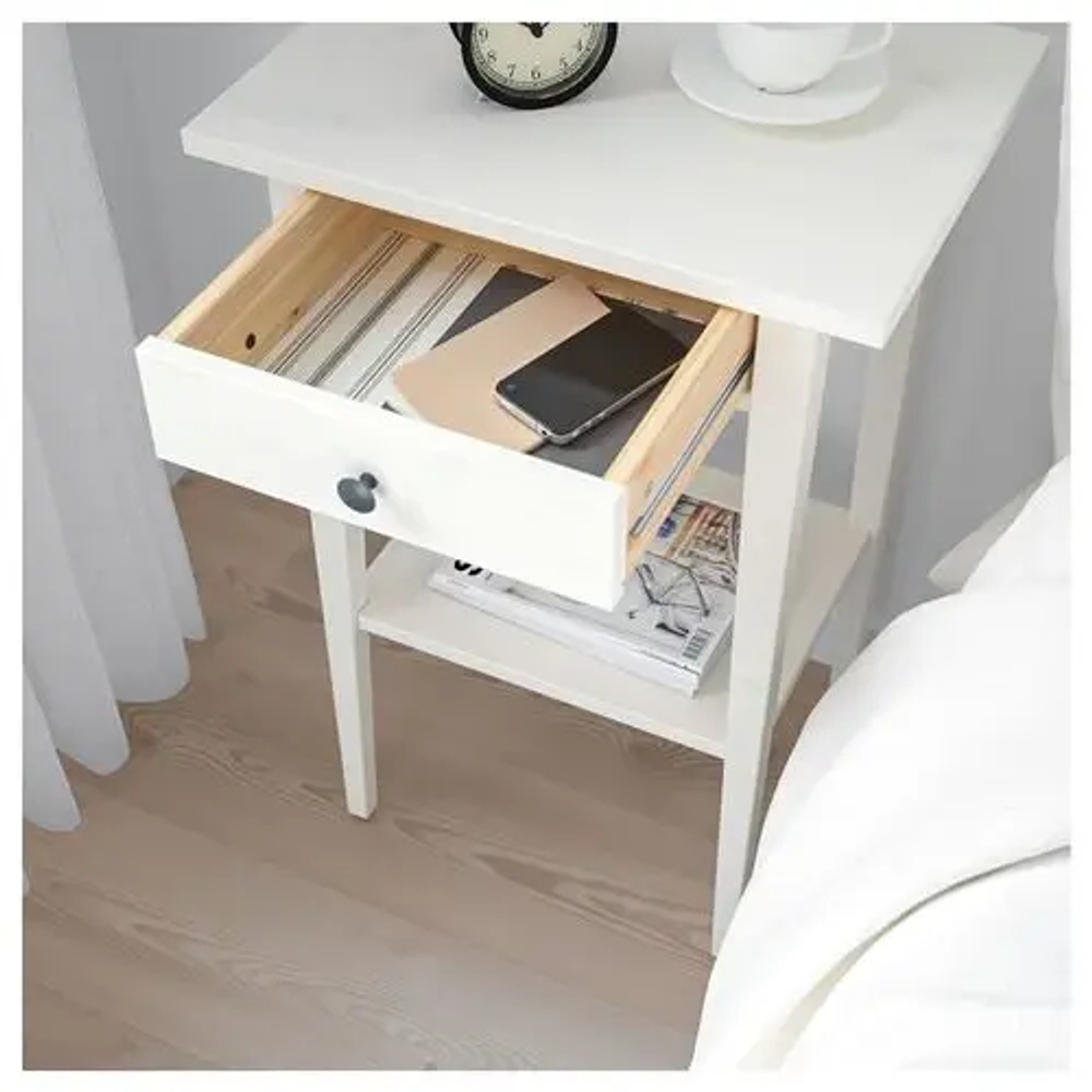 Комплект мебели д/спальни  - IKEA HEMNES, белый, 200x140см, ХЕМНЭС ИКЕА