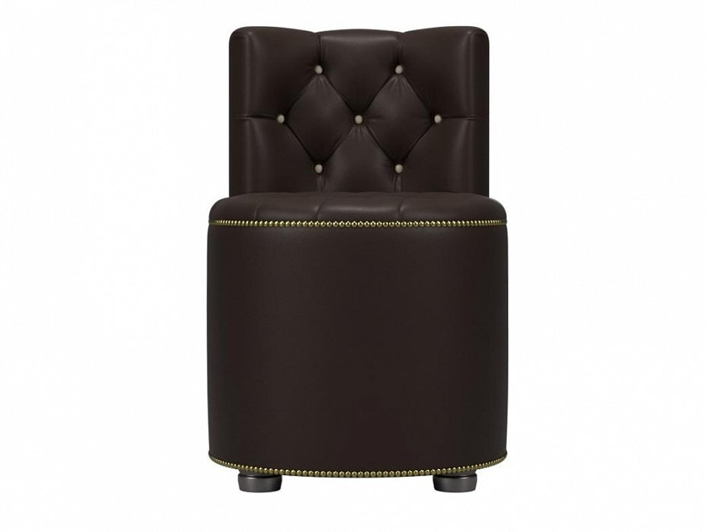 Пуф Саваж, Коричневый, Экокожа, 29303