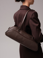 Женская кожаная сумка DBR 31186 коричневый торф