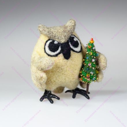 Ёлочная игрушка Сова