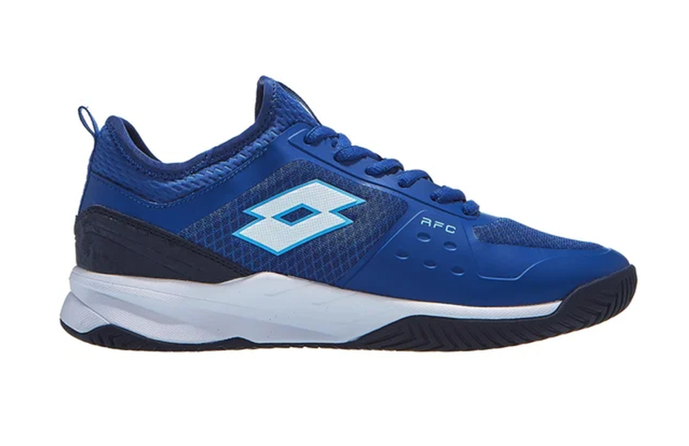 Мужские кроссовки теннисные Lotto Mirage 500 II ALR - royal gem/all white/cornflower