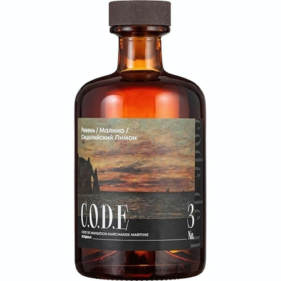 Кордиал «Ревень - Малина - Сицилийский лимон» - 0,5 л.