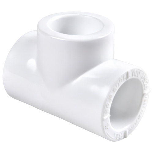 Тройник полипропиленовый PPRC 90х90х90, РВК, белый