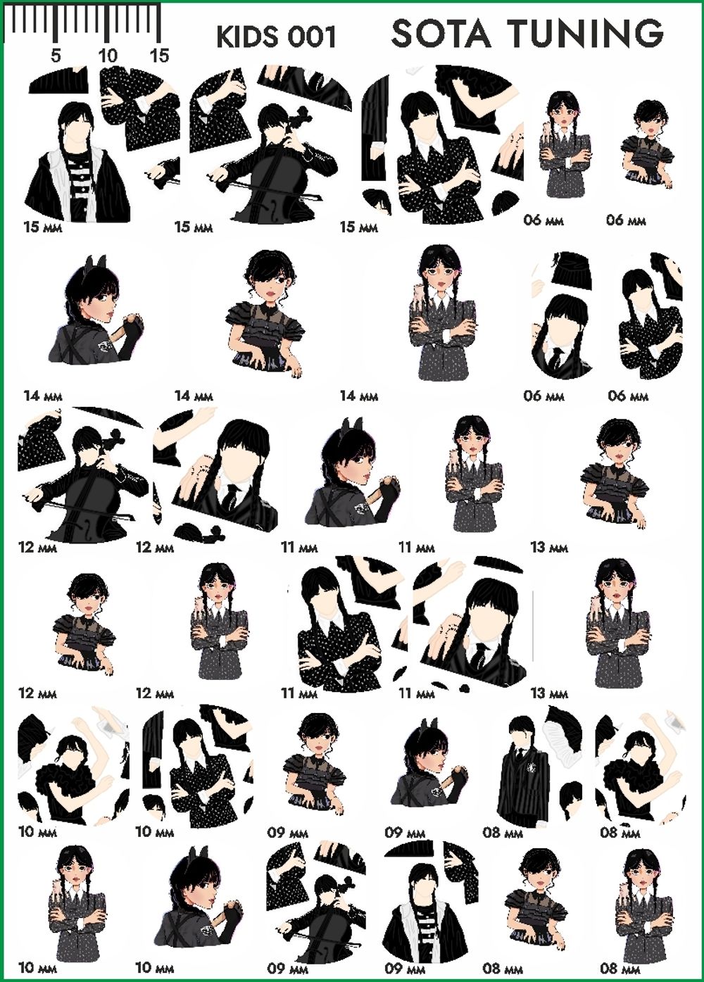 Sota Пленки для детского маникюра и педикюра Кids 001