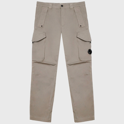 Брюки C.P. Company Stretch Satin Lens Cargo Silver Sage