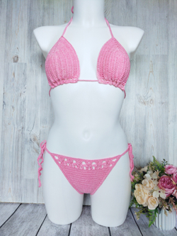 Купальник вязаный