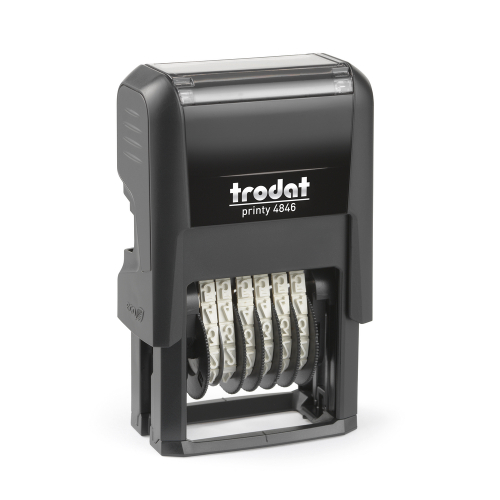 Trodat 4846 Printy 2.0 нумератор автоматический 6 разрядов, высота символа 4 мм