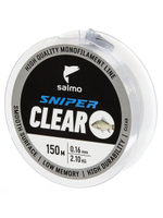 Монофильная леска для рыбалки Salmo Sniper Clear 150/018