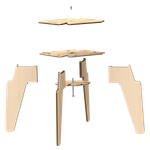 Детский табурет