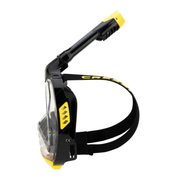 Полнолицевая маска Cressi Bali черный/желтый