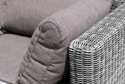 "Лунго" трансформирующаяся лаунж-зона из искусственного ротанга, цвет графит