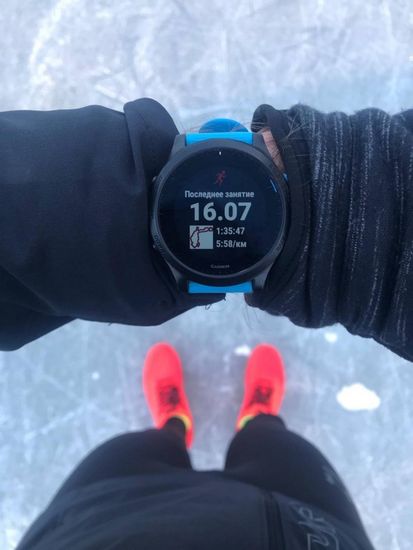 Как начать тренировку на часах "Гармин"?