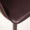 Стул Gio, коричневая кожа
