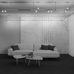 Трековый магнитный светодиодный светильник Maytoni Flarity   TR148-1-3W3K-BS