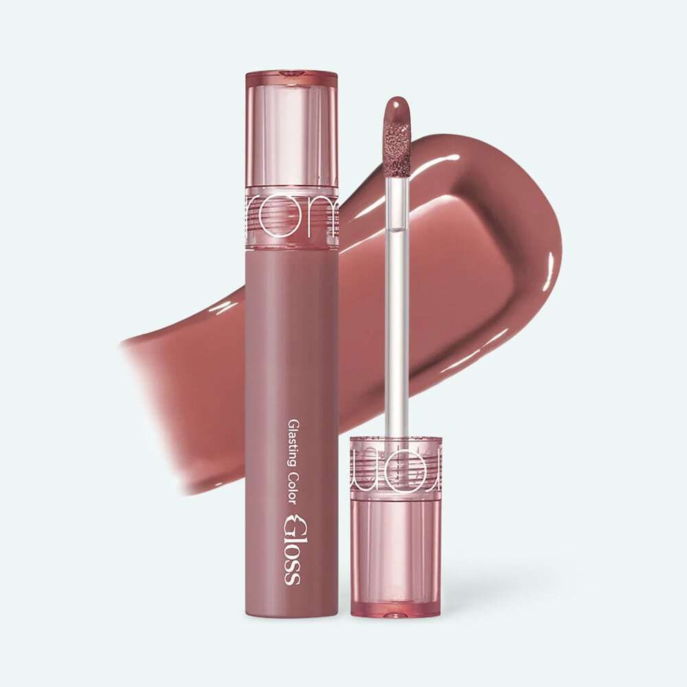 Стойкий блеск для эффекта стеклянных губ rom&nd Glasting Color Gloss - 05 Dim Mauve