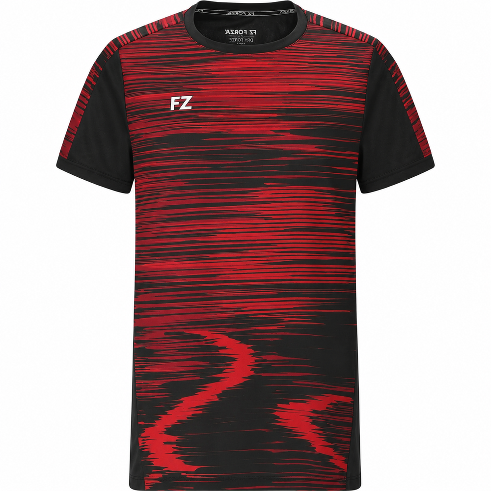 Теннисная футболка Forza CL2605 Short Sleeve - black/red