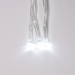 ULD-C1515-160-DTA WHITE IP20 Занавес светодиодный.1.5х1.5 м. 160 led. белый. с контроллером. провод прозрачный. IP20