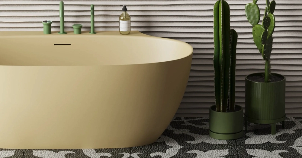 Ванна ALDA WALL 170 матовая покраска по RAL полностью