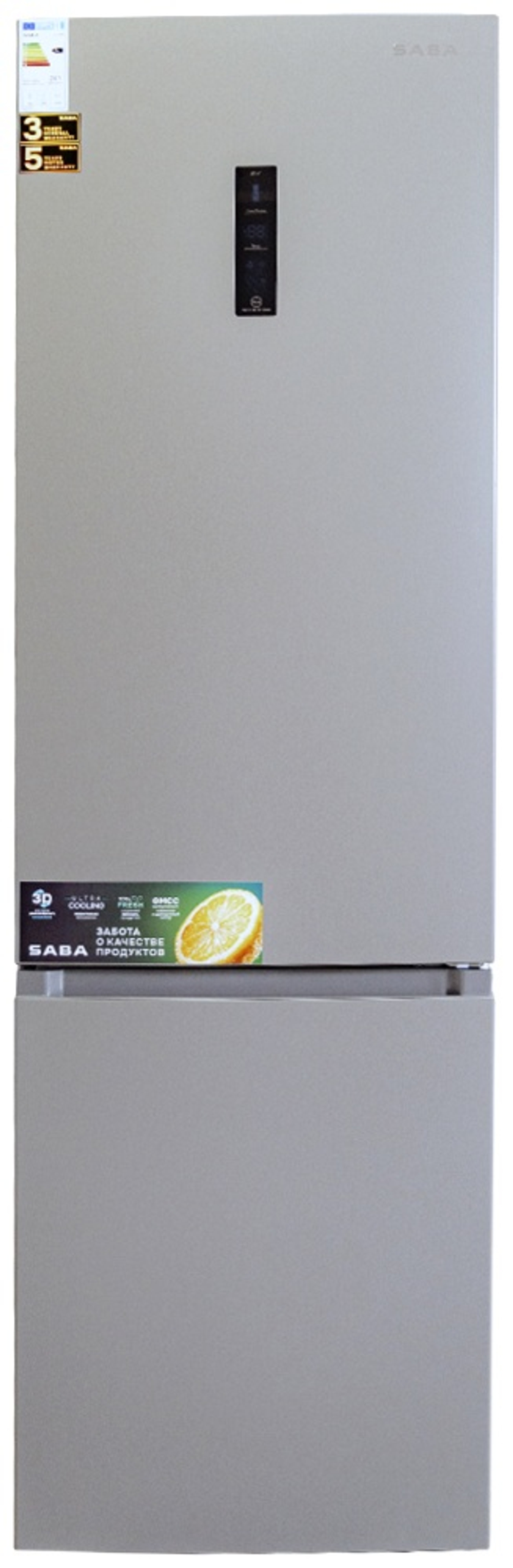 Холодильник SABA KD - 340RW \Inox