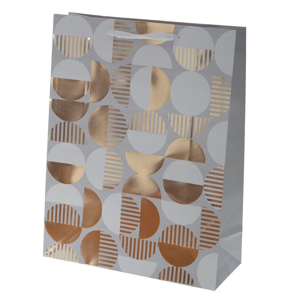 GAEM Пакет подарочный L (бумага 210г/м2, блок микс 12шт), L30 W12 H39 см, 4в.