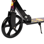 Самокат 2х-колес металл,р-р колеса PU 200мм, диски пластик, ручка металл,регулир.по высоте, складной