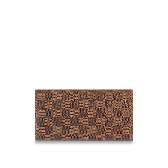 Женский кошелек Louis Vuitton Sarah коричневый