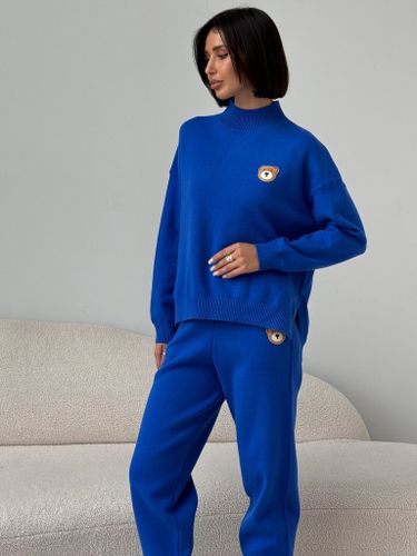 Костюм женский Мишка синий