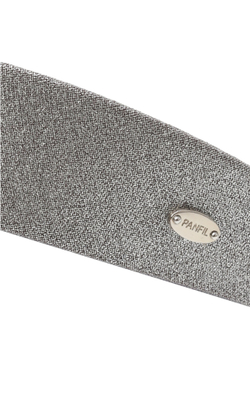 Кокошник из шерсти серебристого цвета