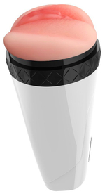 Мастурбатор-вагина с вибрацией в колбе Molly