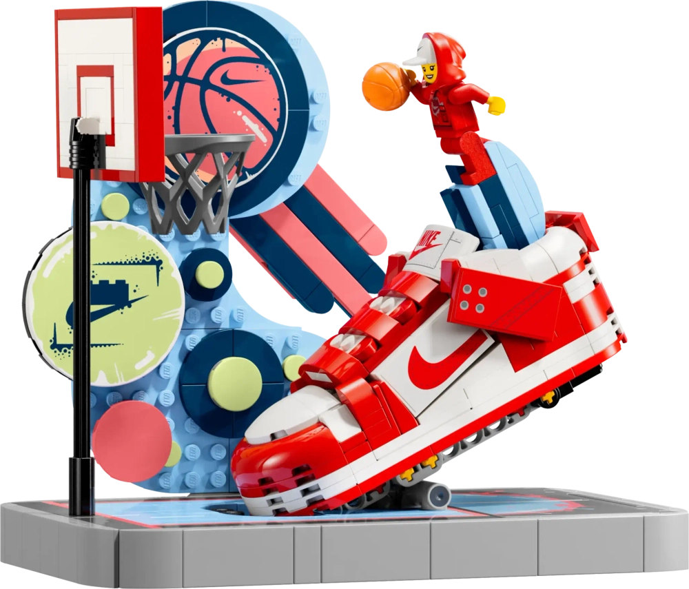 Конструктор LEGO 43021 Nike Данк Трикшот
