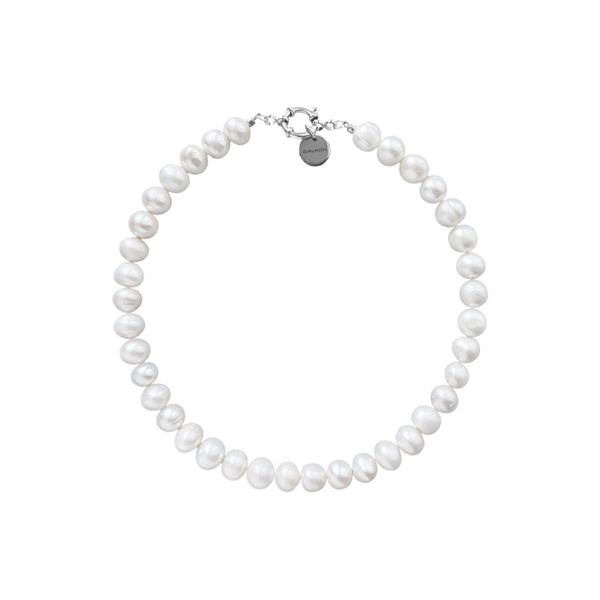 Колье из жемчуга полубарокко 11-12 мм