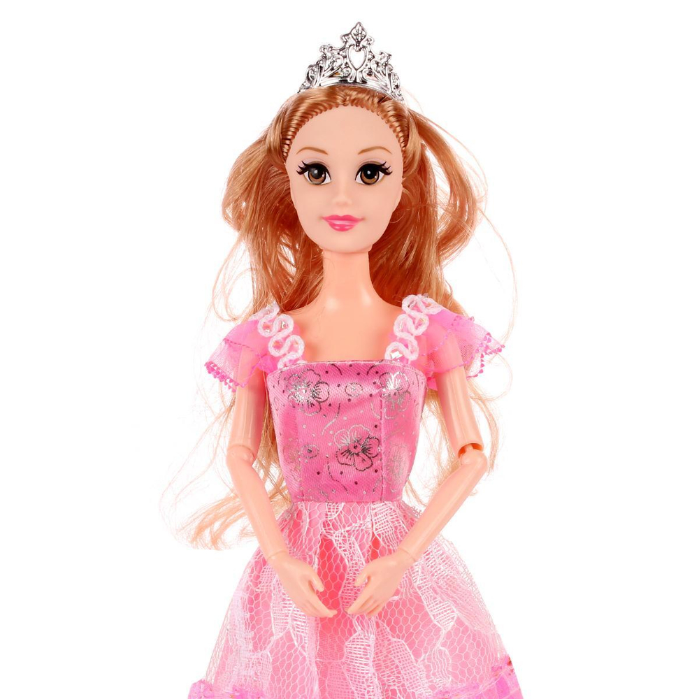 Кукла тип Модель на шарнирах с аксесс. коробка D233