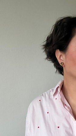 Серьги пусеты Узелки