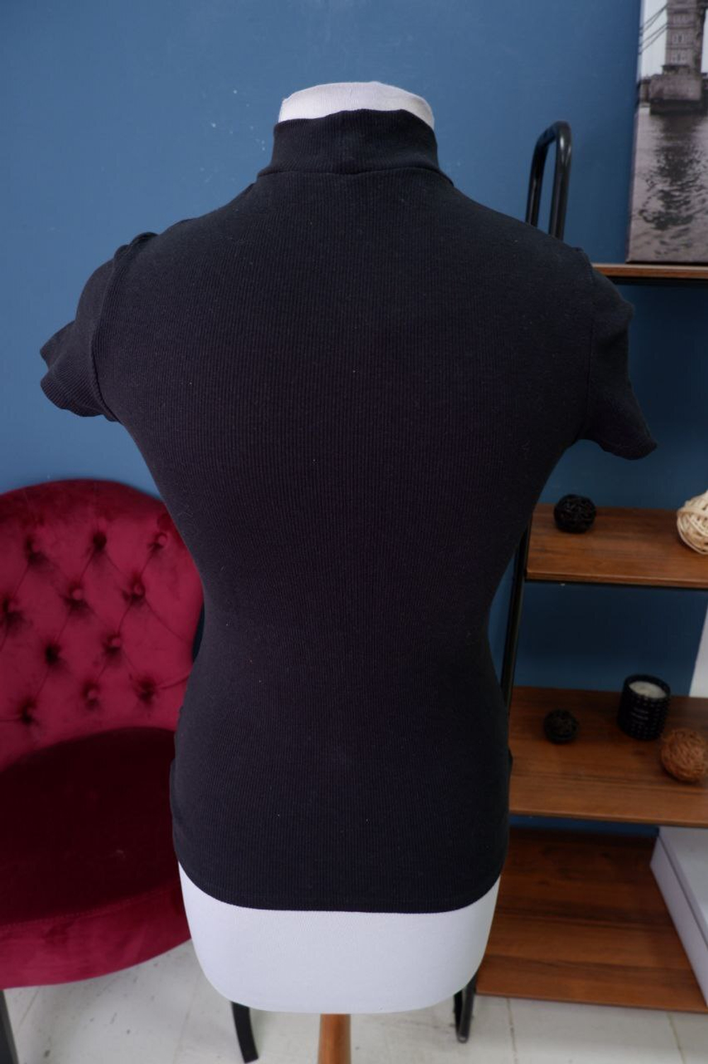 Футболка Oodji в рубчик 42 размер