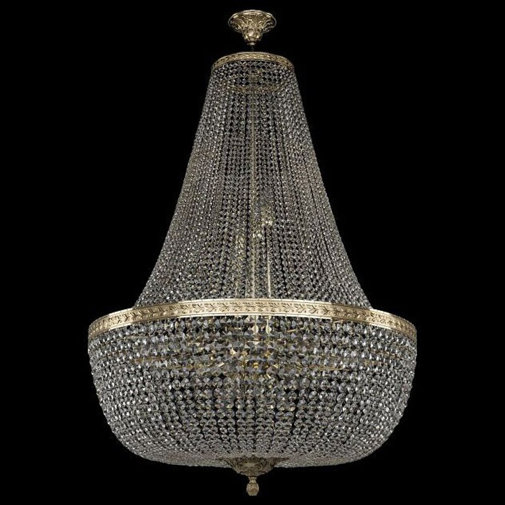 Люстра на штанге Bohemia Ivele Crystal 1911 19111/H2/90IV G
