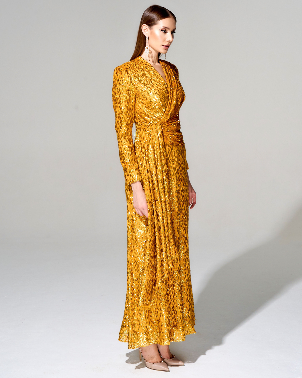 Платье из премиального бархата