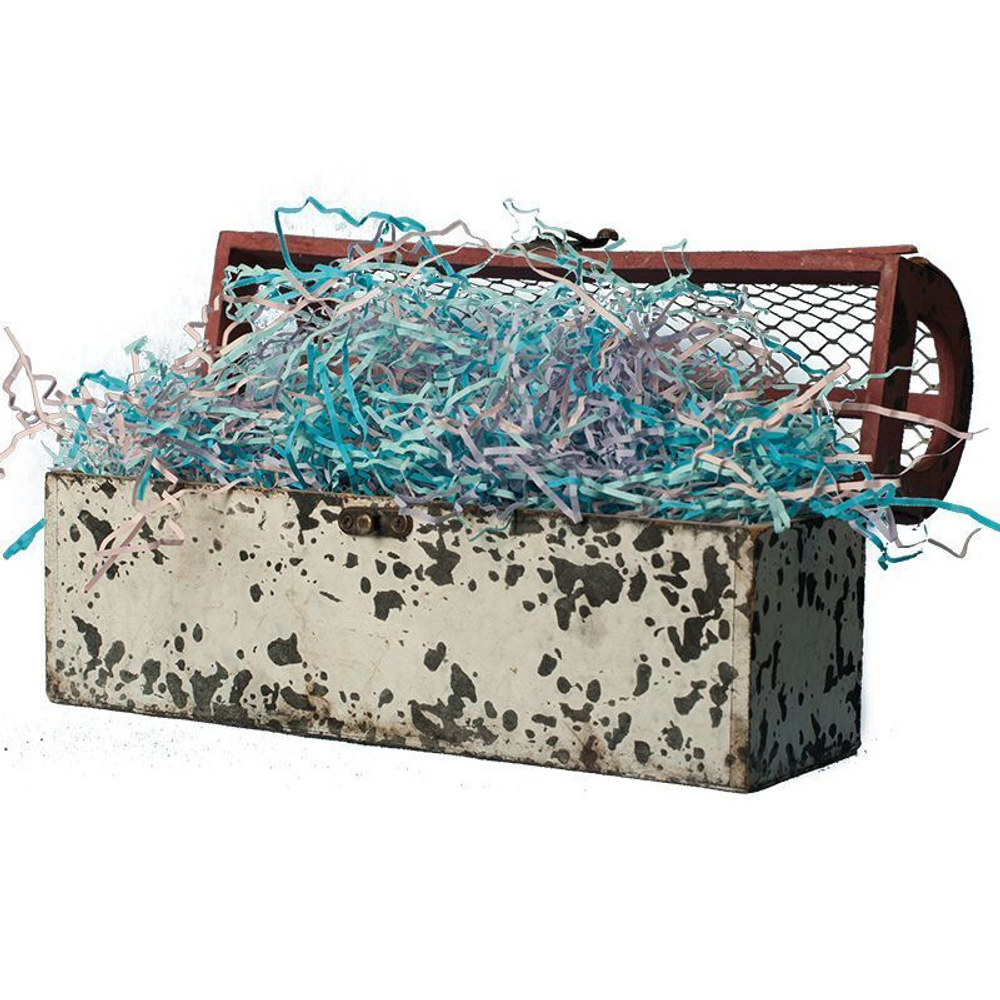 Наполнитель для коробок Бумажный МИКС Небо 100 гр