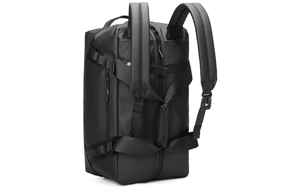 OUTWALK Oxford Gym Bag, Portable Crossbody Bag, Shoulder Bag, Travel Bag Regular Men"s Black