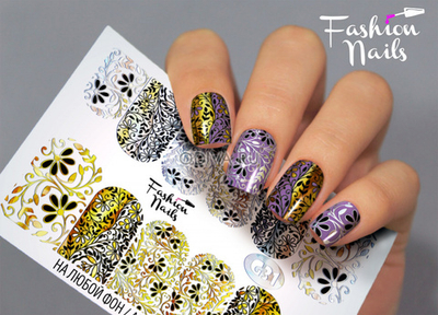 Слайдер-дизайн Fashion Nails Серия G № 31